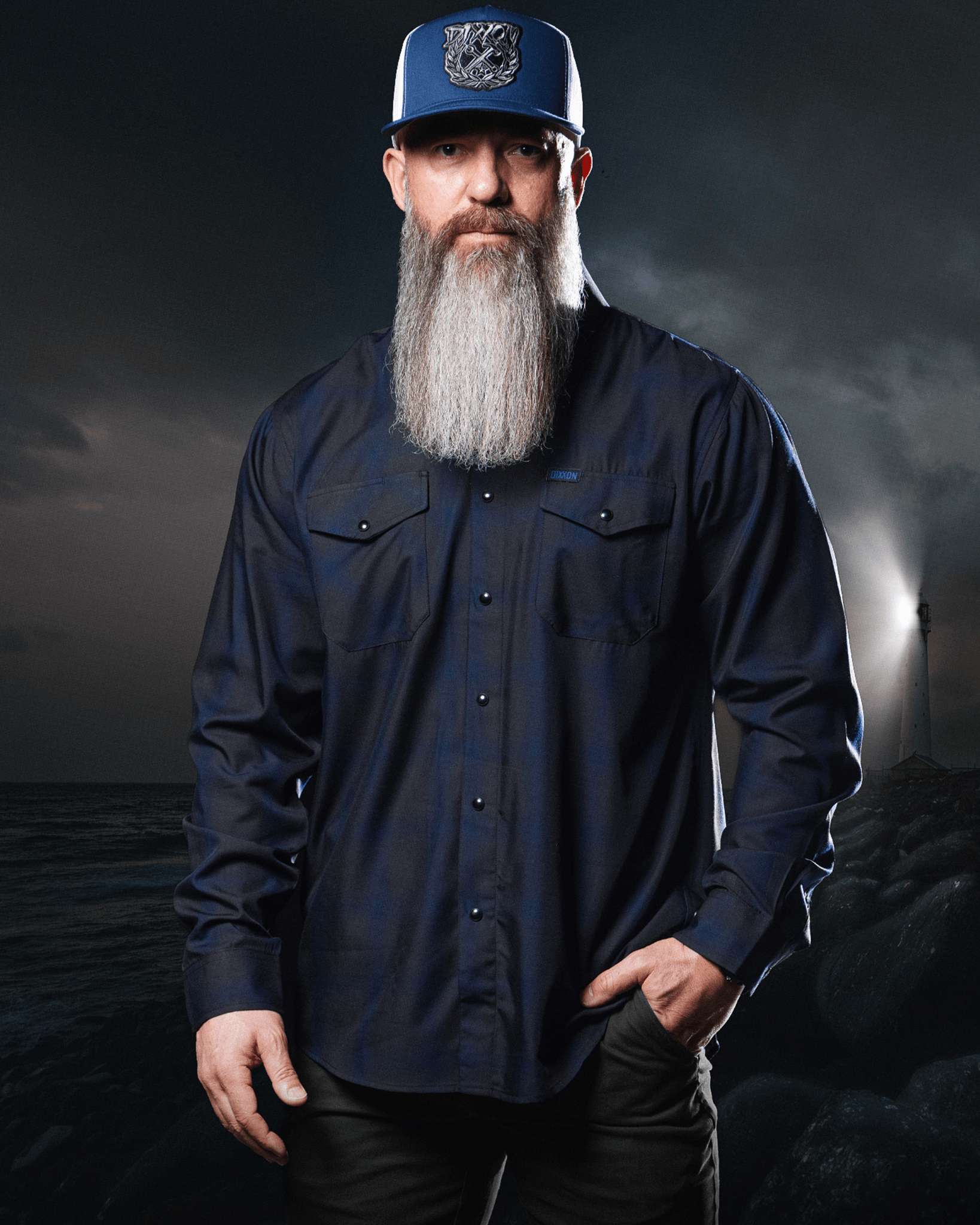 Deep Sea Bamboo Long Sleeve - Dixxon Flannel Co.