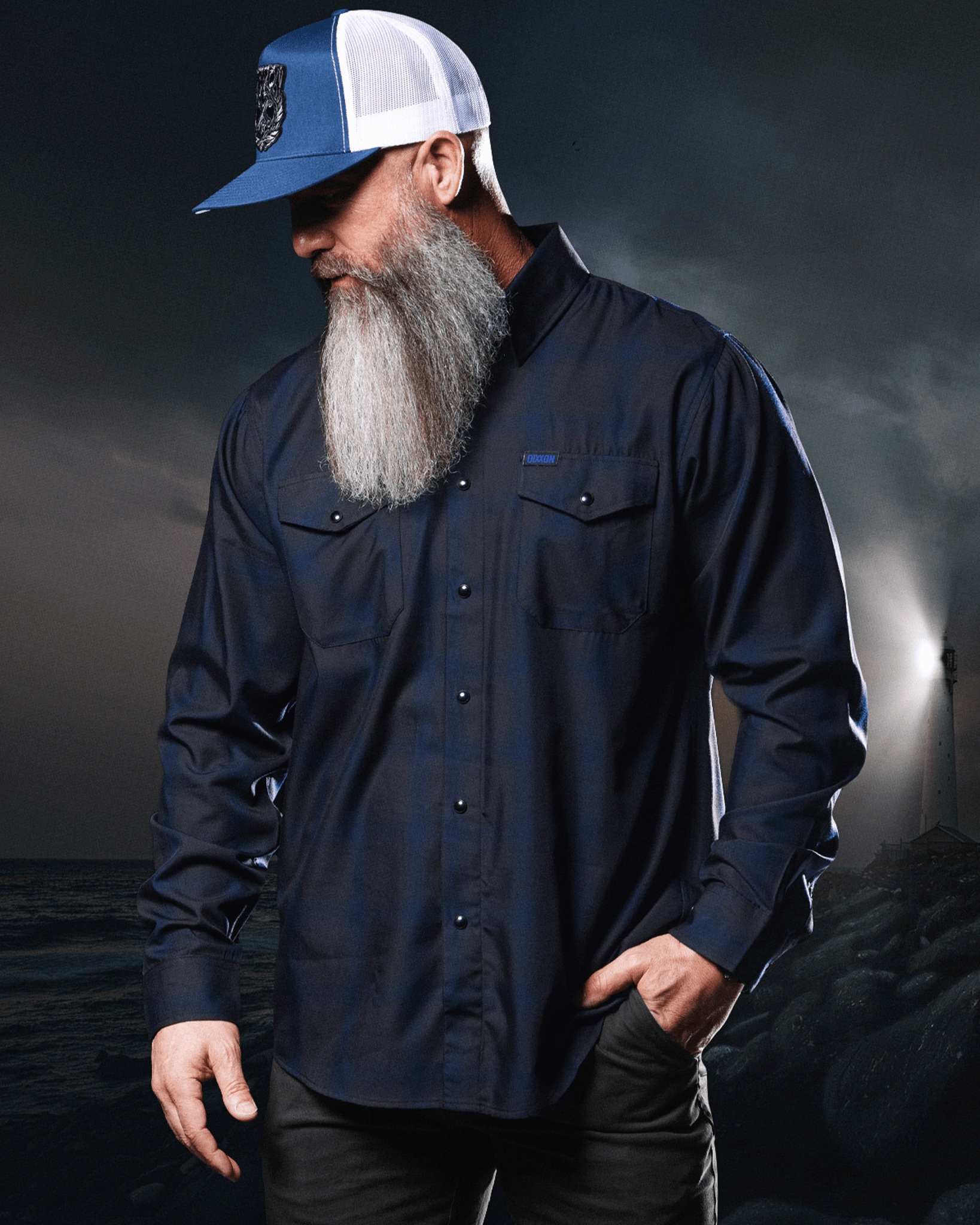 Deep Sea Bamboo Long Sleeve - Dixxon Flannel Co.