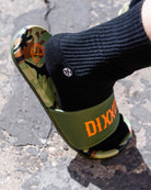 Delta Slides - Green Camo - Dixxon Flannel Co.