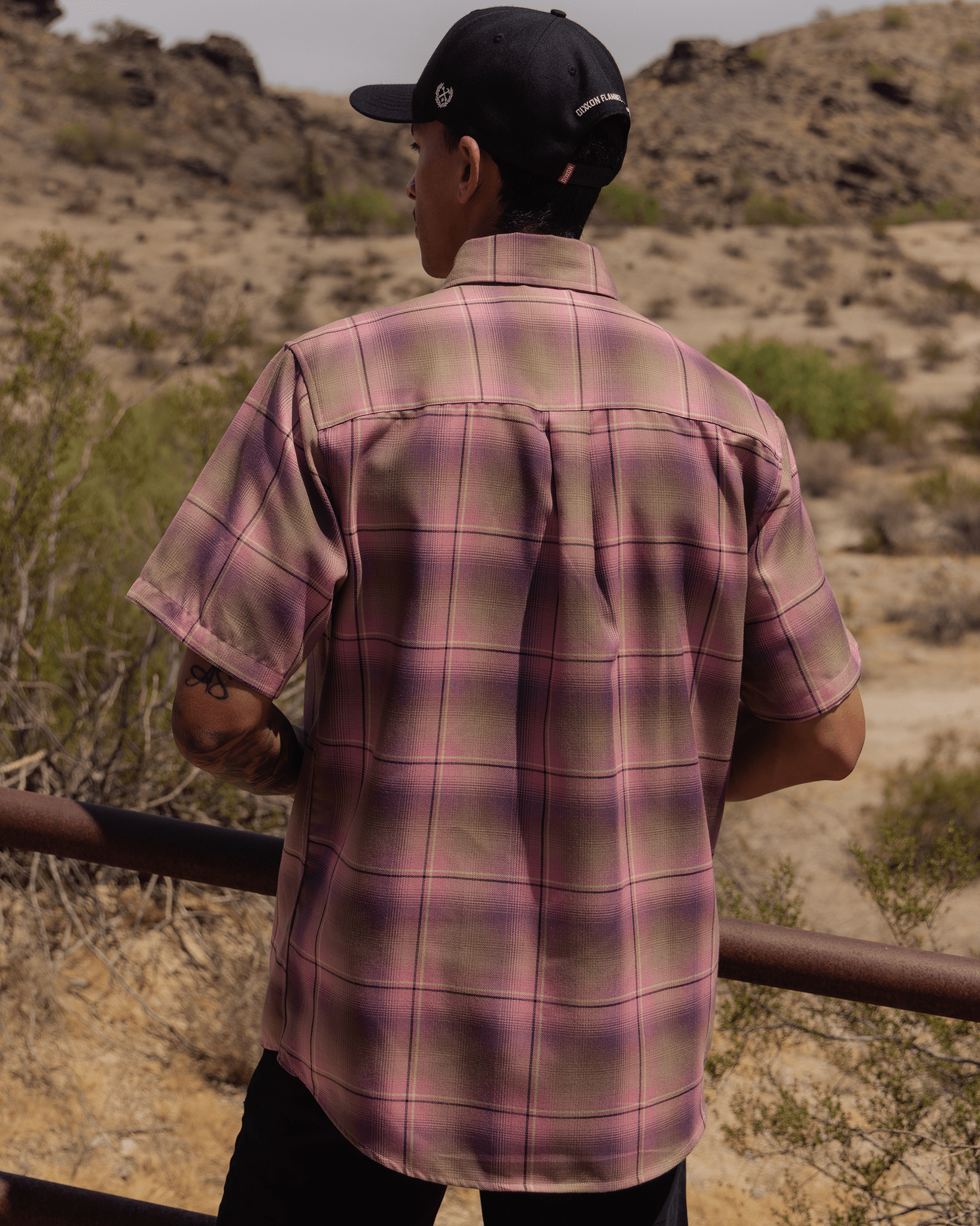 Desert Rose Short Sleeve Flannel - Dixxon Flannel Co. view 4