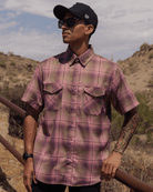 Desert Rose Short Sleeve Flannel - Dixxon Flannel Co.