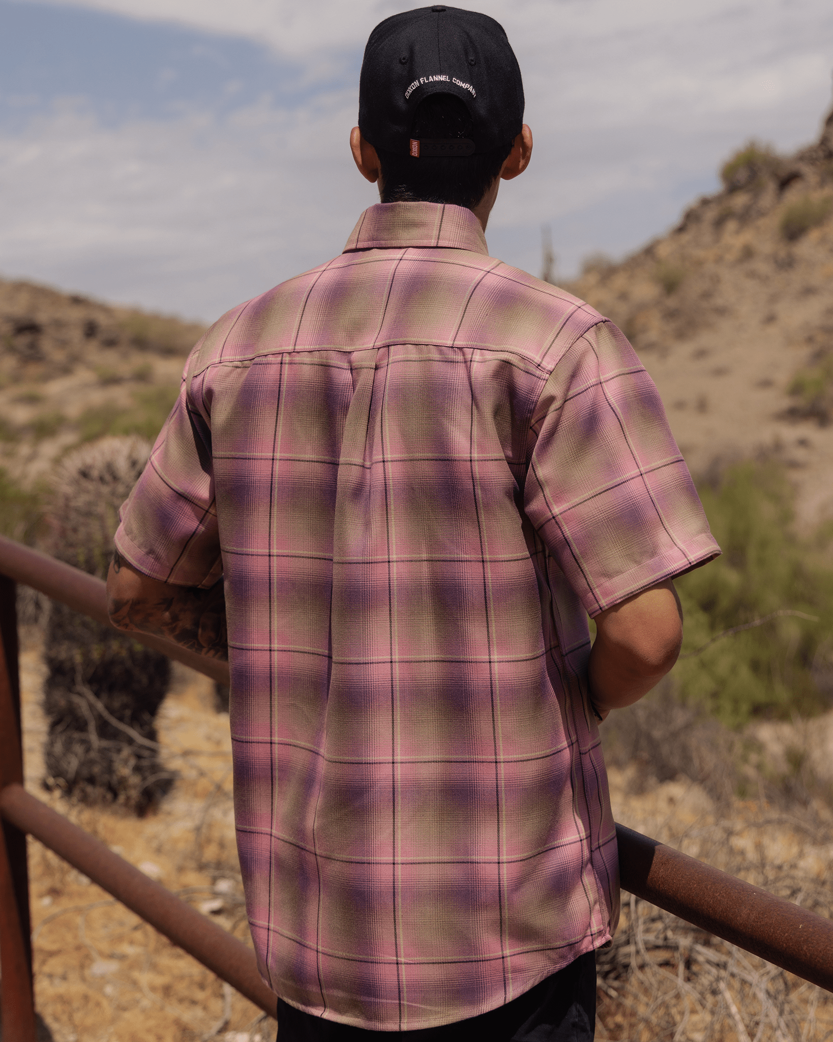 Desert Rose Short Sleeve Flannel - Dixxon Flannel Co. view 3