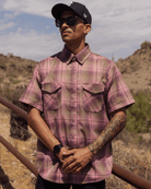 Desert Rose Short Sleeve Flannel - Dixxon Flannel Co.