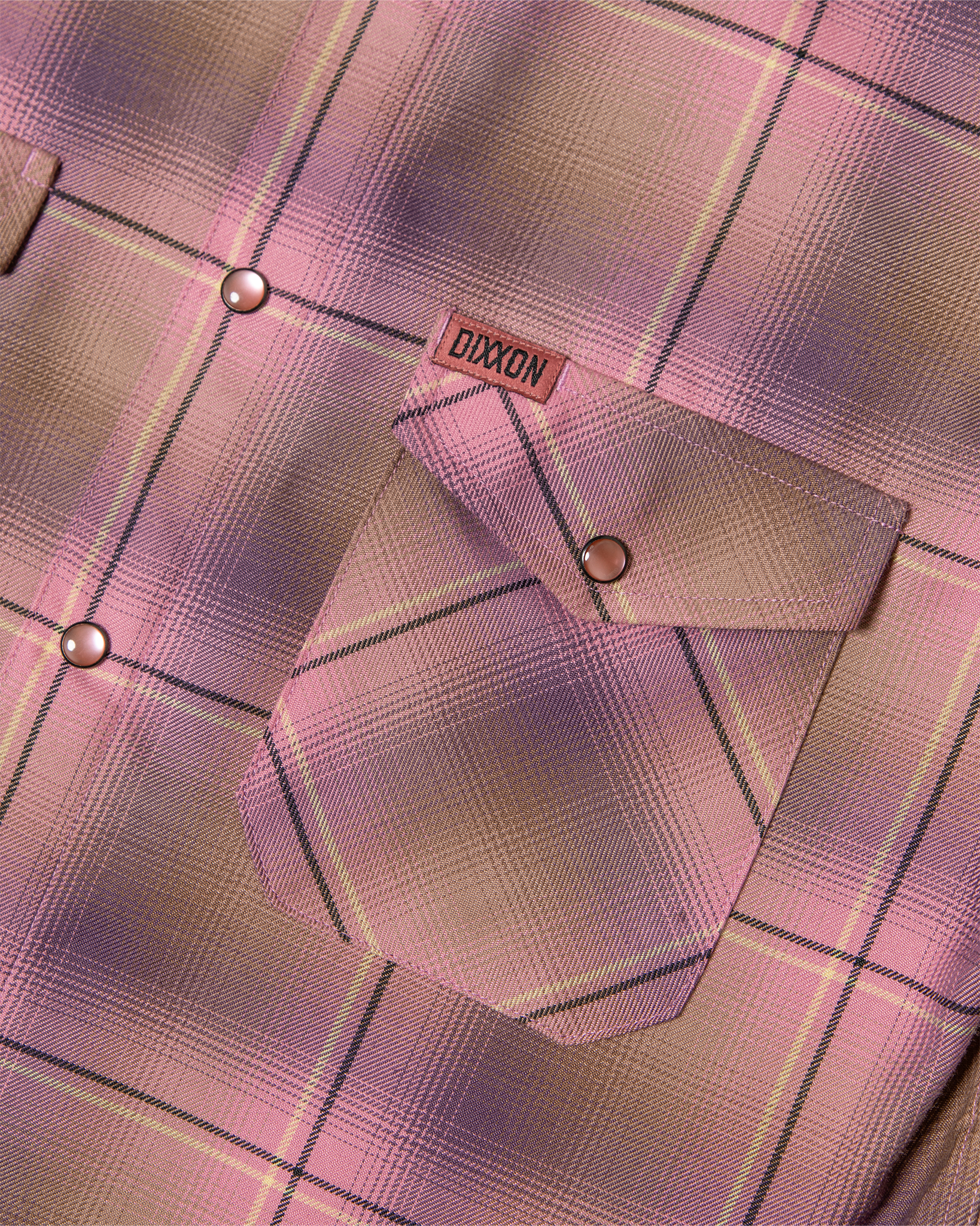 Desert Rose Short Sleeve Flannel - Dixxon Flannel Co. view 19