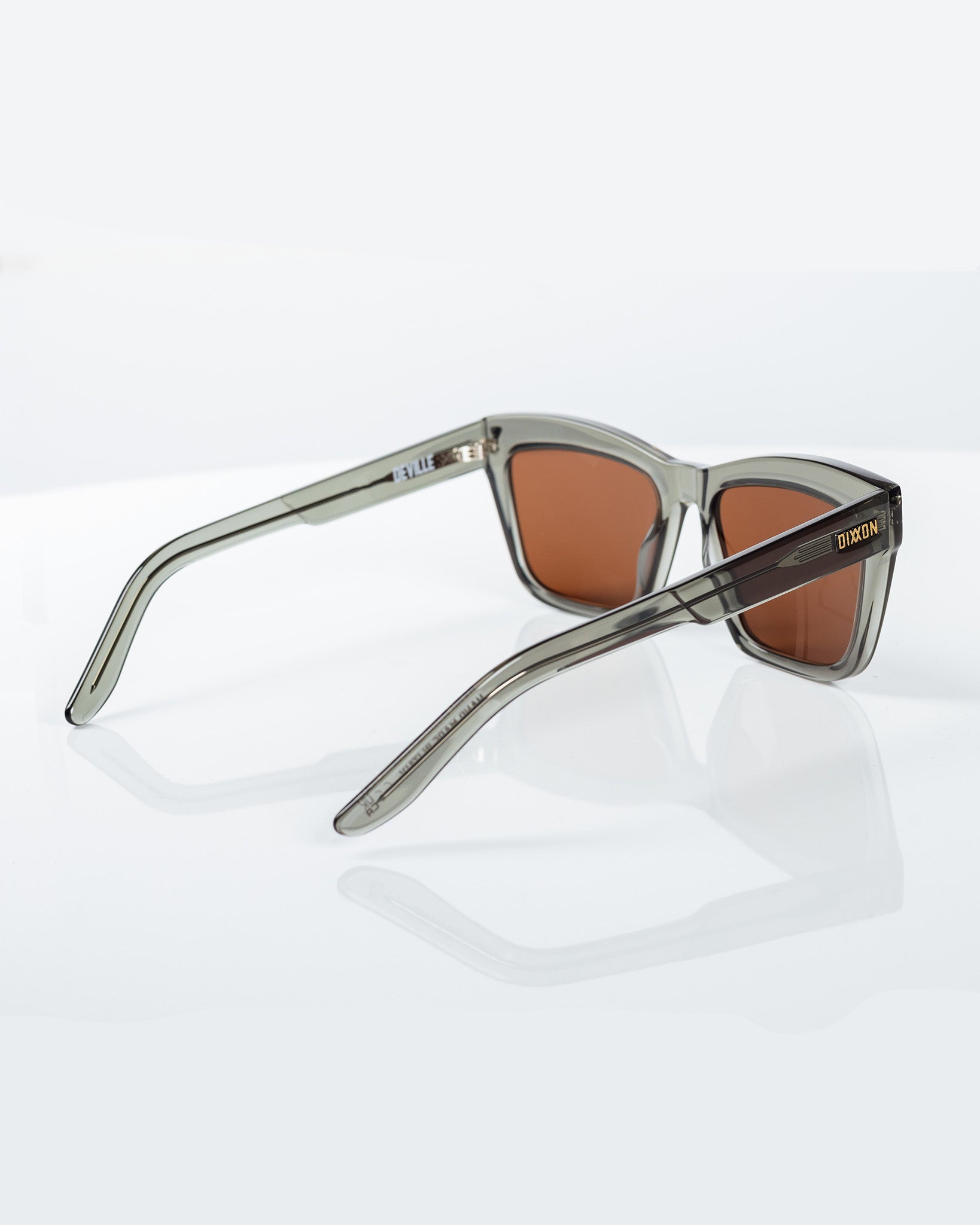 Deville Sunglasses - Gray Smoke & Bronze by Dixxon