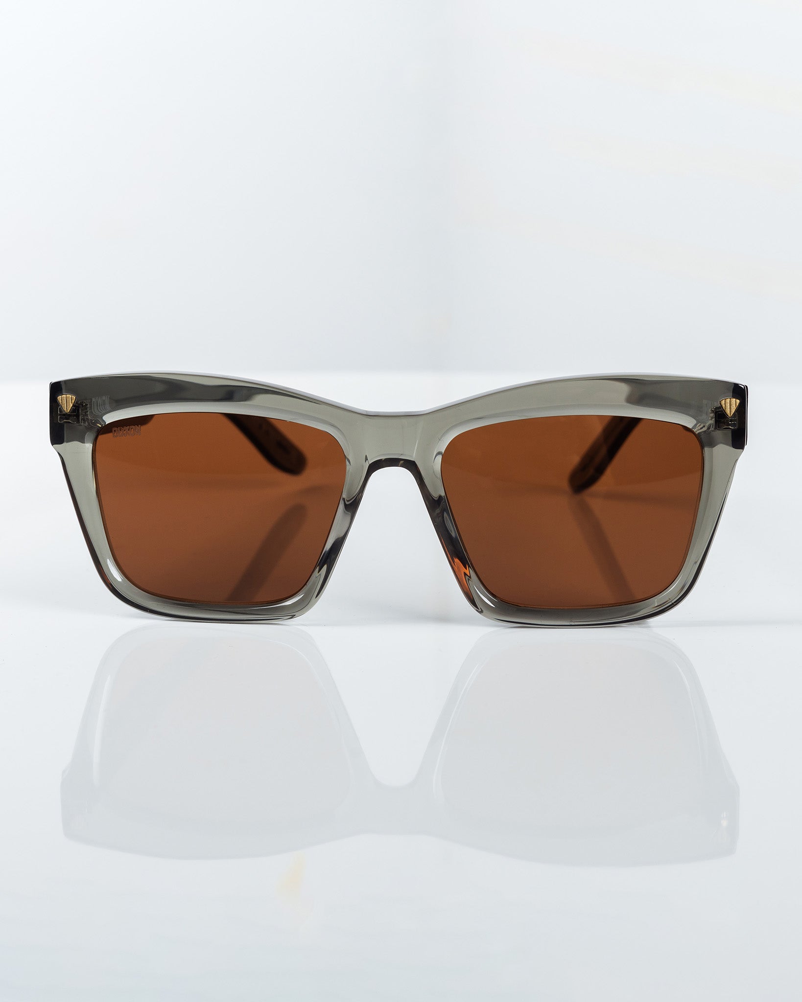 Deville Sunglasses - Gray Smoke & Bronze by Dixxon