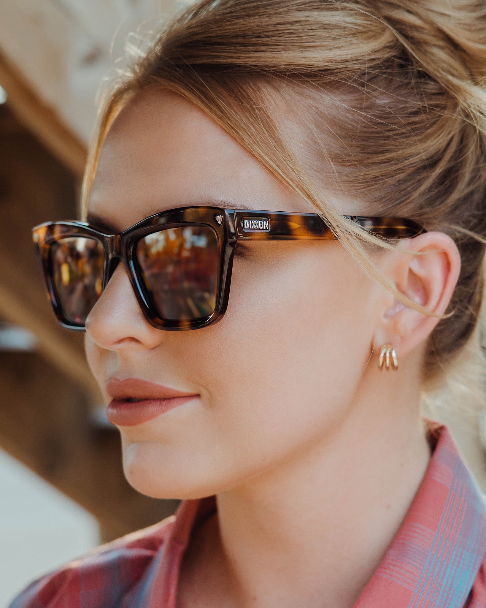 Deville Sunglasses Havana Tortoise G15 by Dixxon - Main Image