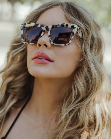 Deville Sunglasses - Ivory Tortoise & Bronze | Dixxon