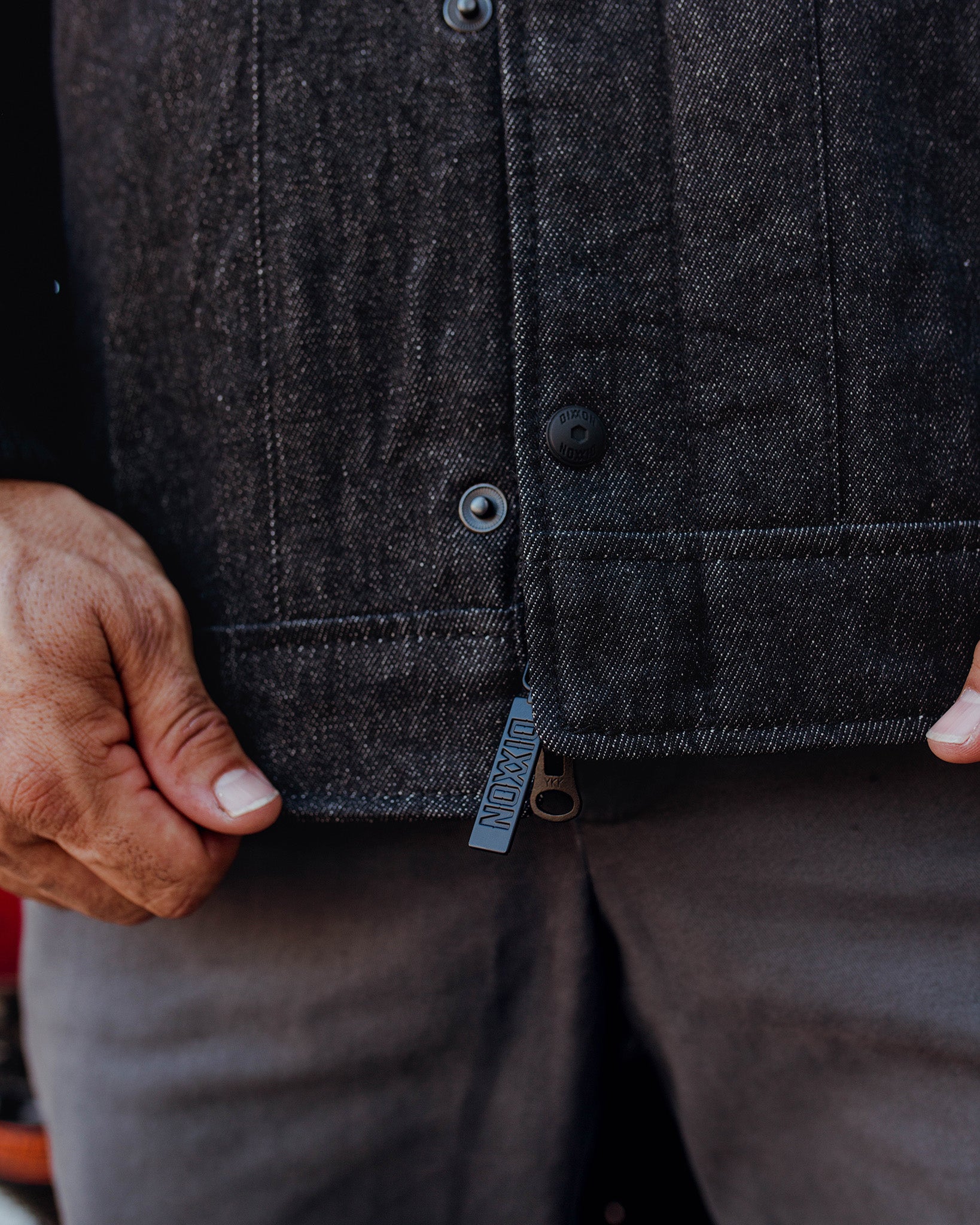 Dillinger Denim & Leather Jacket - Black | Dixxon Flannel Co.