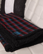Dimension Flannel Sherpa Blanket - Dixxon Flannel Co.