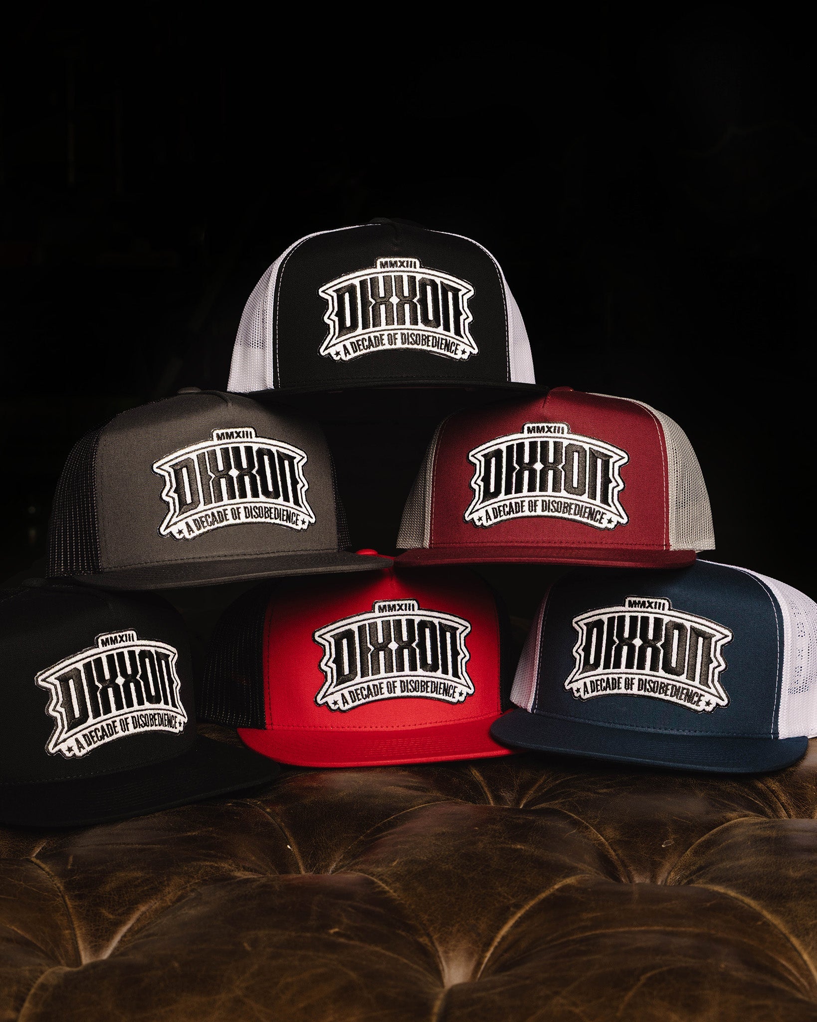 Disobedience Flat Bill Trucker Snapback - Dixxon Flannel Co.