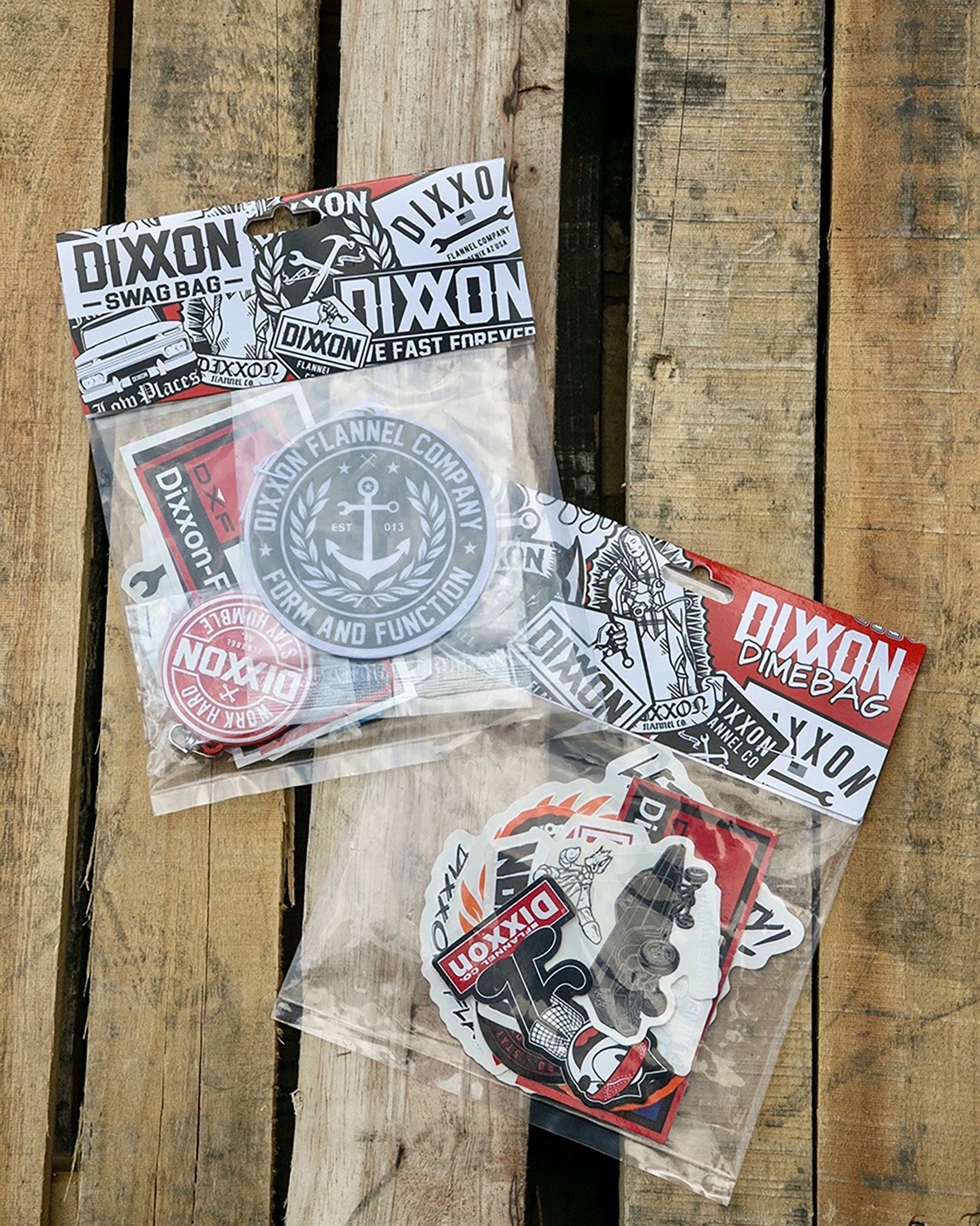 Dixxon Dimebag Sticker Pack - Dixxon Flannel Co.
