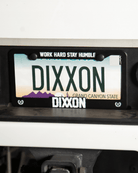 Dixxon License Plate - Dixxon Flannel Co.