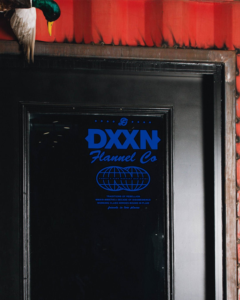 Dixxon Tech Die Cut Sticker - 12" - Dixxon Flannel Co.