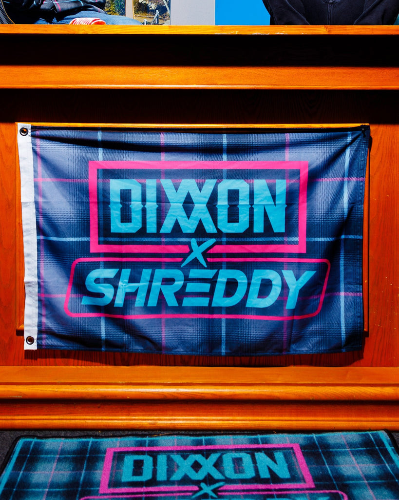 Dixxon x Shreddy 2024 Flag - Medium 2' x 3' - Dixxon Flannel Co.