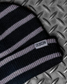 Dock Beanie - Black & Gray Striped - Dixxon Flannel Co.