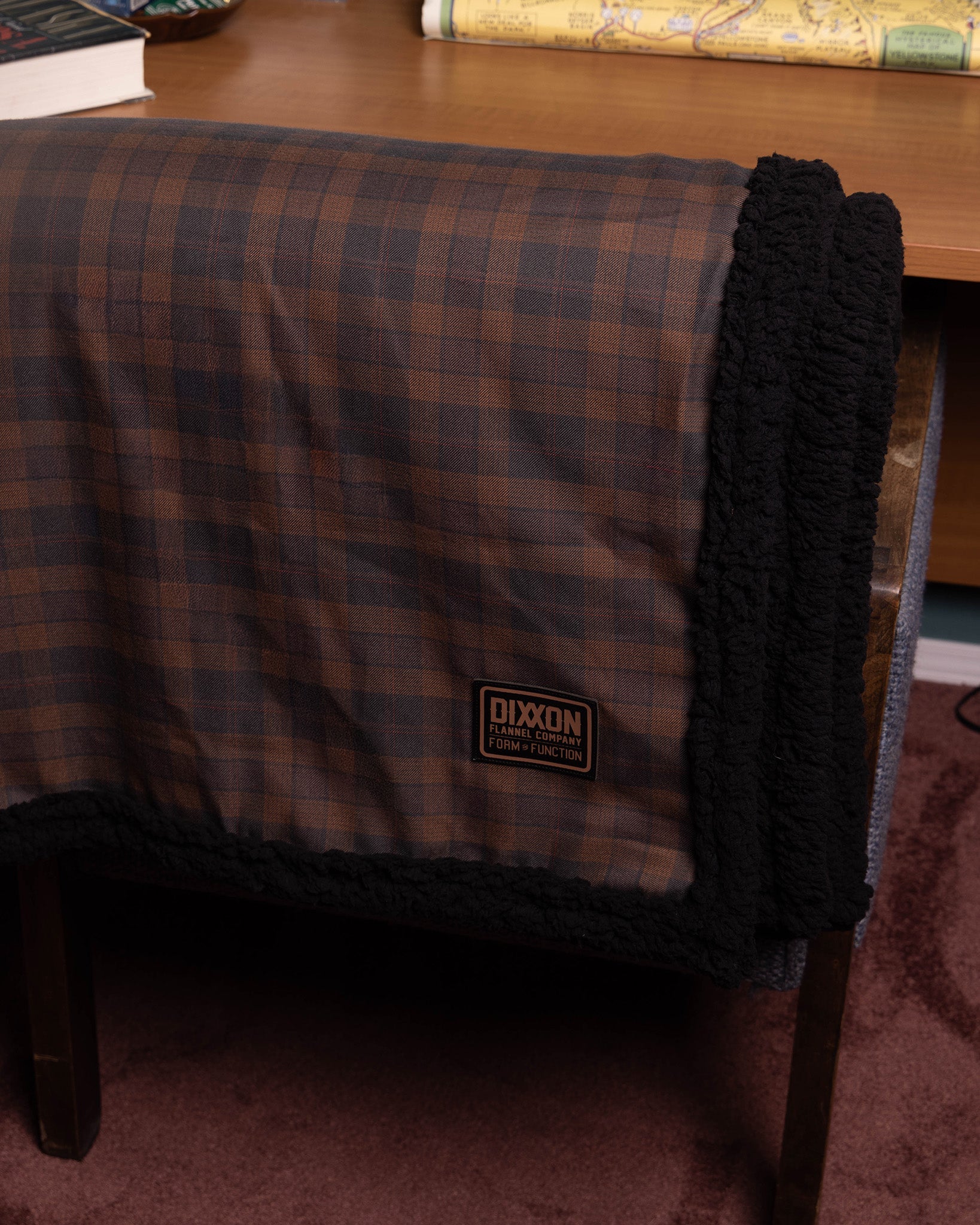 Dutch Oven Flannel Sherpa Blanket | Dixxon Flannel Co.