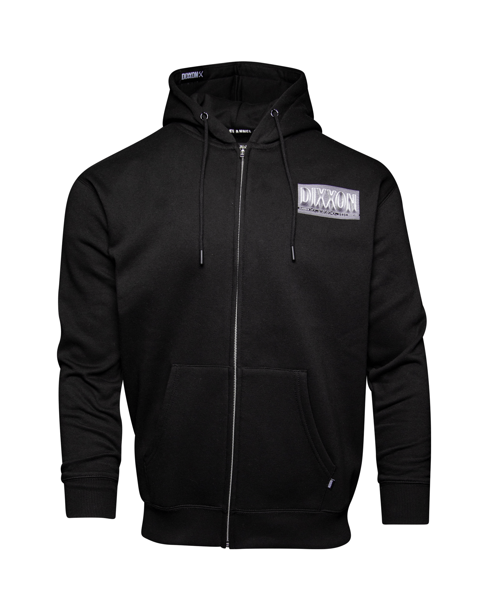 Epicenter Zip Up Hoodie - Black | Dixxon Flannel Co. Epicenter Zip Up Hoodie - Black | Dixxon Flannel Co.
