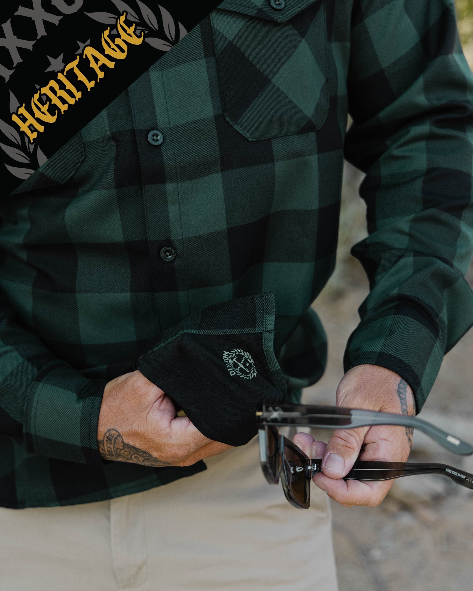Evergreen Heritage Flannel - Dixxon Flannel Co.