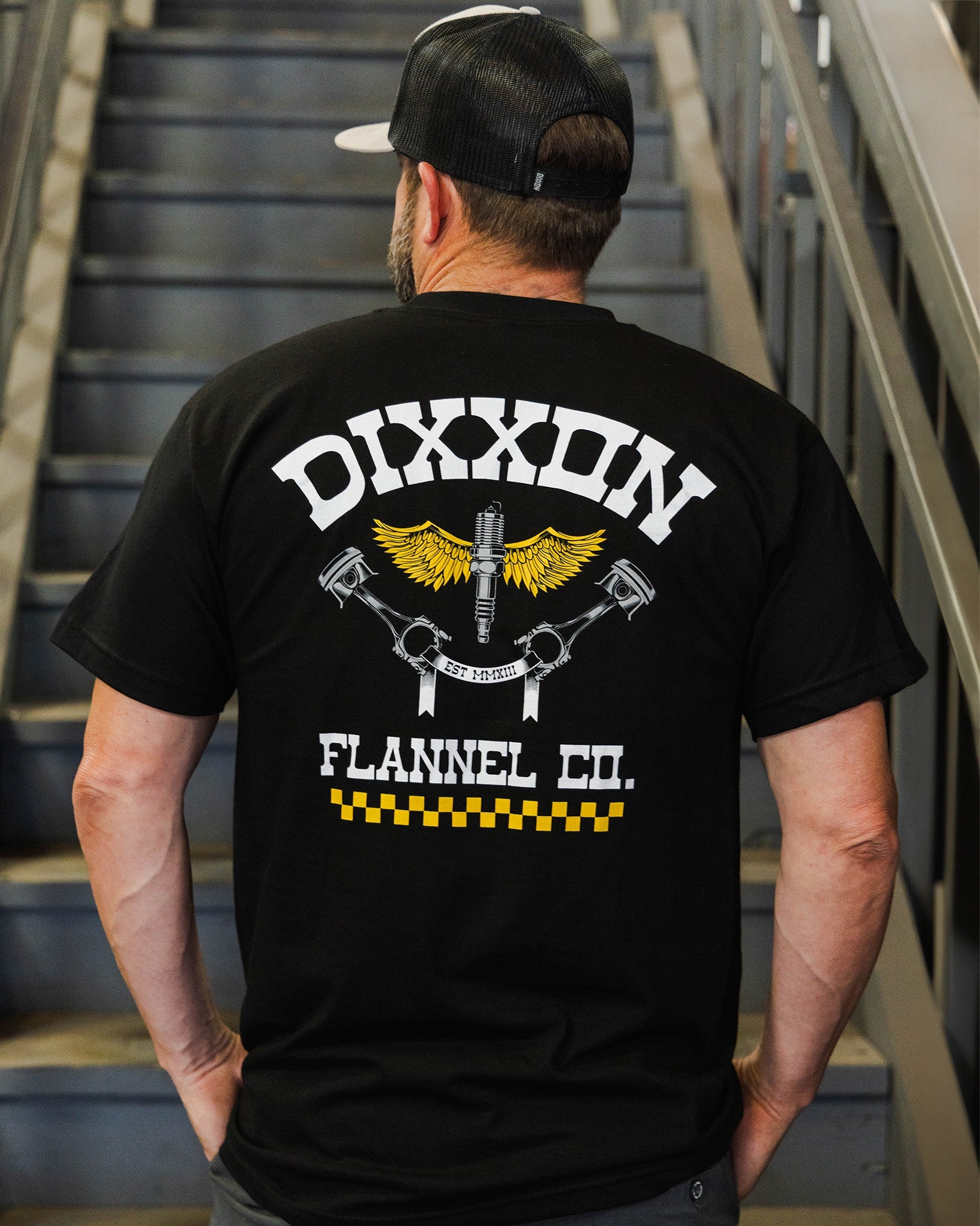 Excite T-Shirt - Black: Dixxon's Stylish Comfort