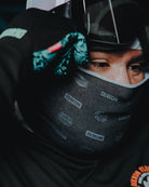 Executive Neck Gaiter - Black & Gray - Dixxon Flannel Co.