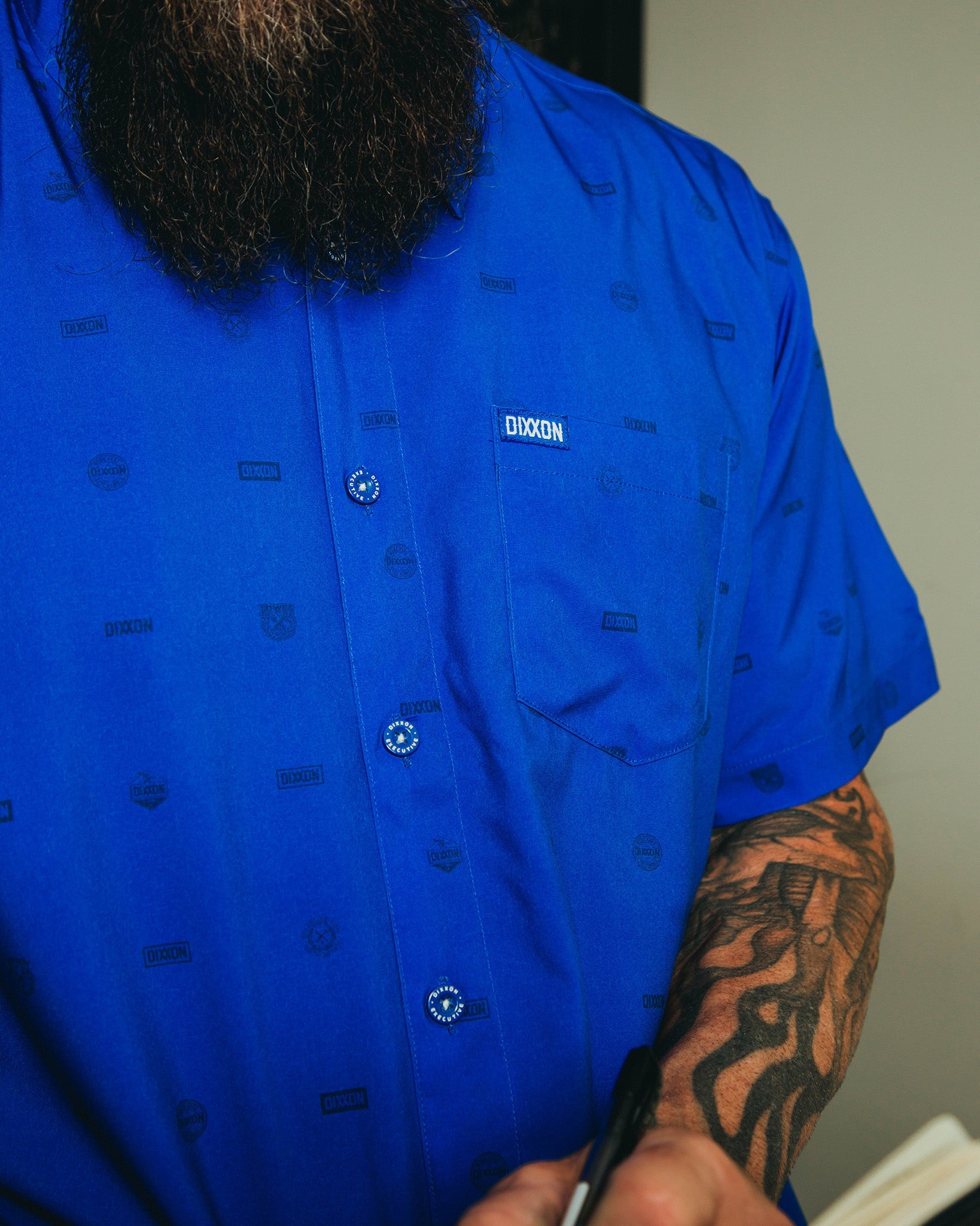 Executive Short Sleeve - Blue - Dixxon Flannel Co.