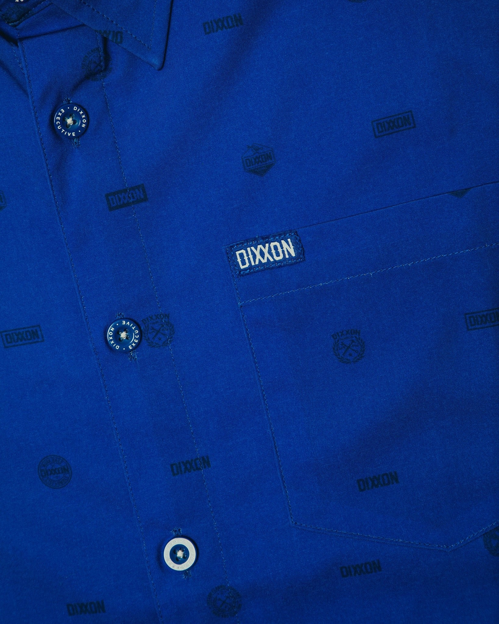 Executive Short Sleeve - Blue - Dixxon Flannel Co.