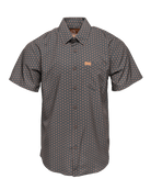 F Bomb Party Shirt - Charcoal & Peach - Dixxon Flannel Co.