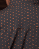F Bomb Party Shirt - Charcoal & Peach - Dixxon Flannel Co.