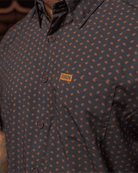 F Bomb Party Shirt - Charcoal & Peach - Dixxon Flannel Co.