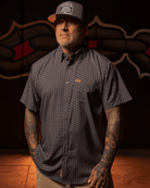 F Bomb Party Shirt - Charcoal & Peach - Dixxon Flannel Co.