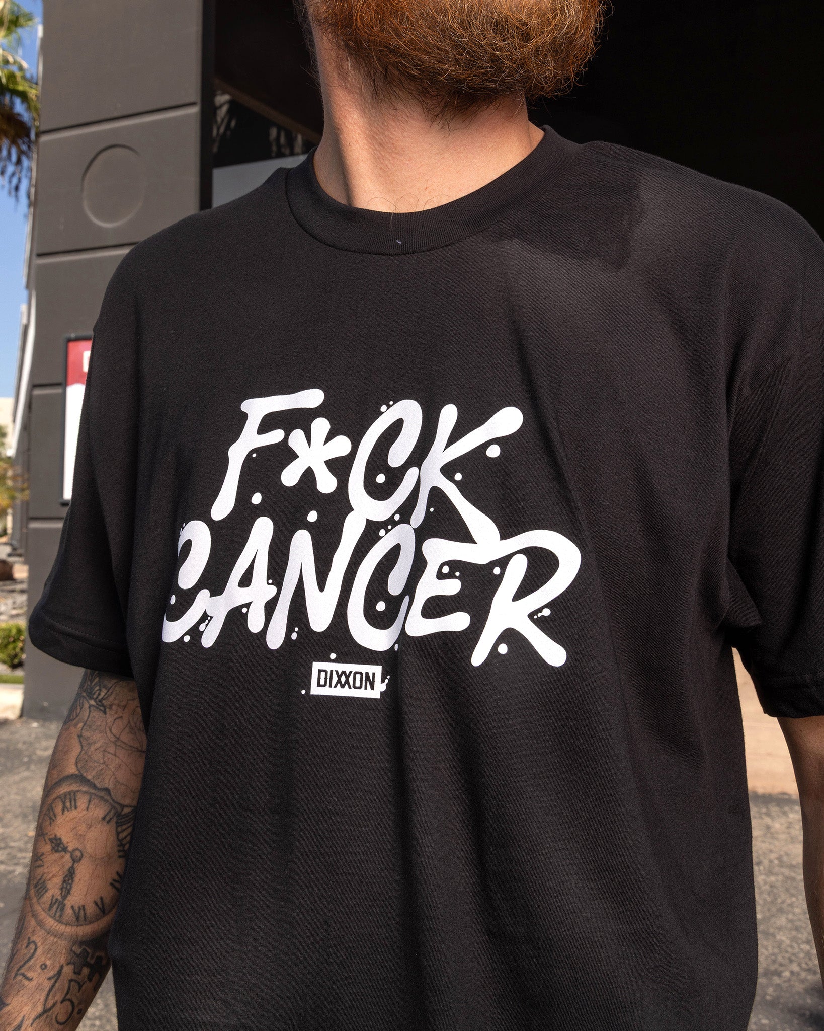 F*ck Cancer T-Shirt - Black - Dixxon Flannel Co.