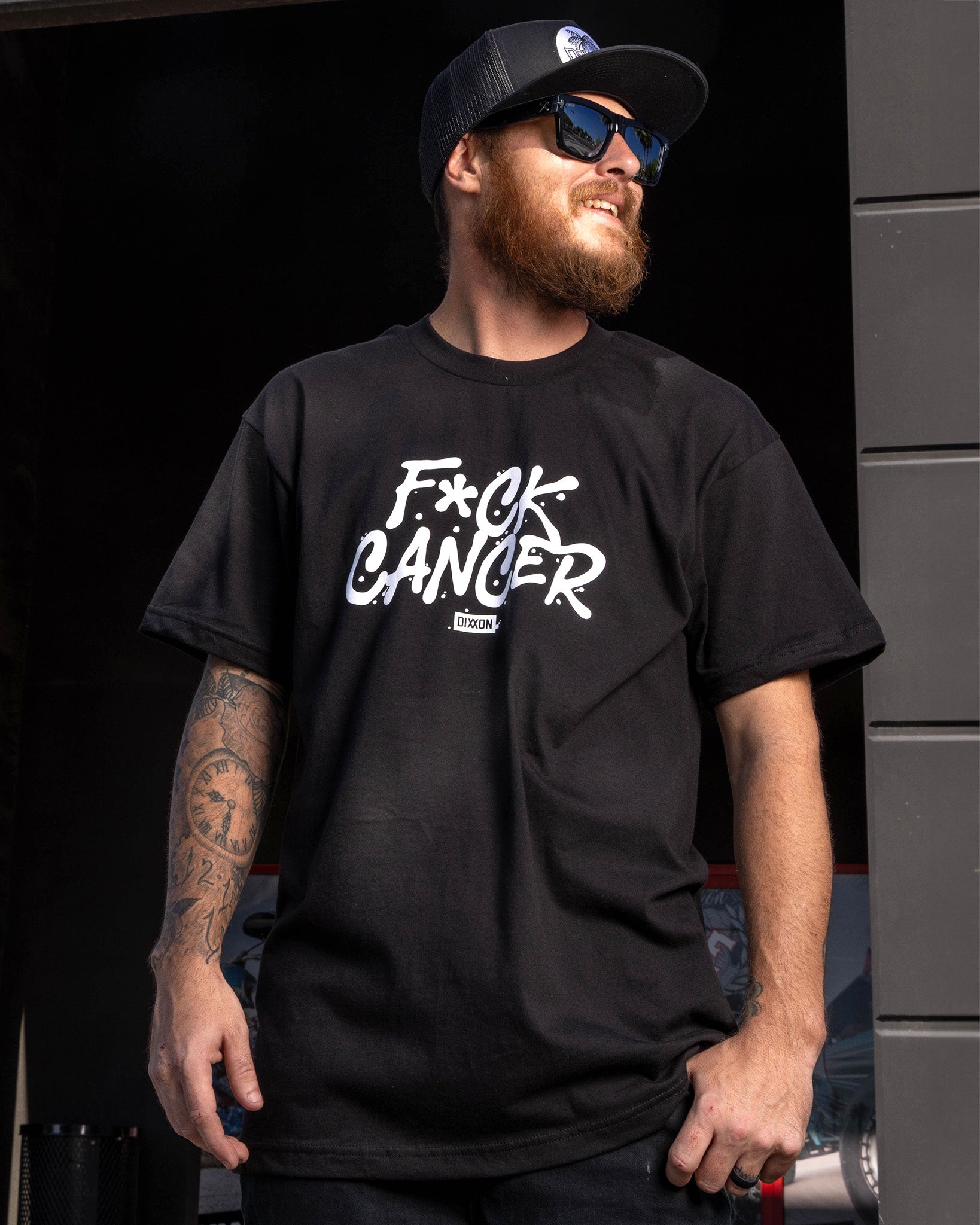 F*ck Cancer T-Shirt - Black - Dixxon Flannel Co.