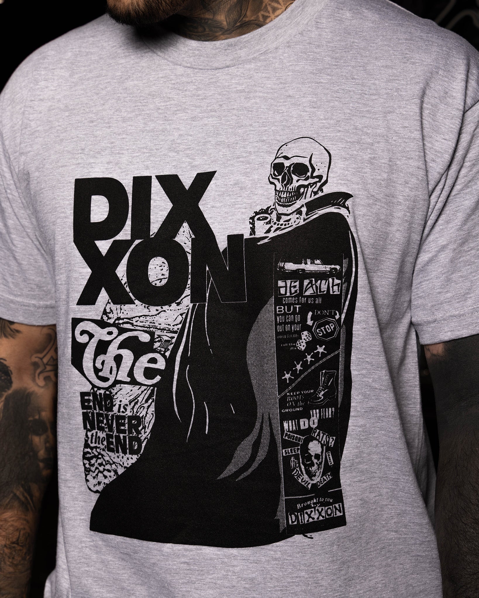 Fear T-Shirt - Heather Gray | Dixxon Flannel Co.