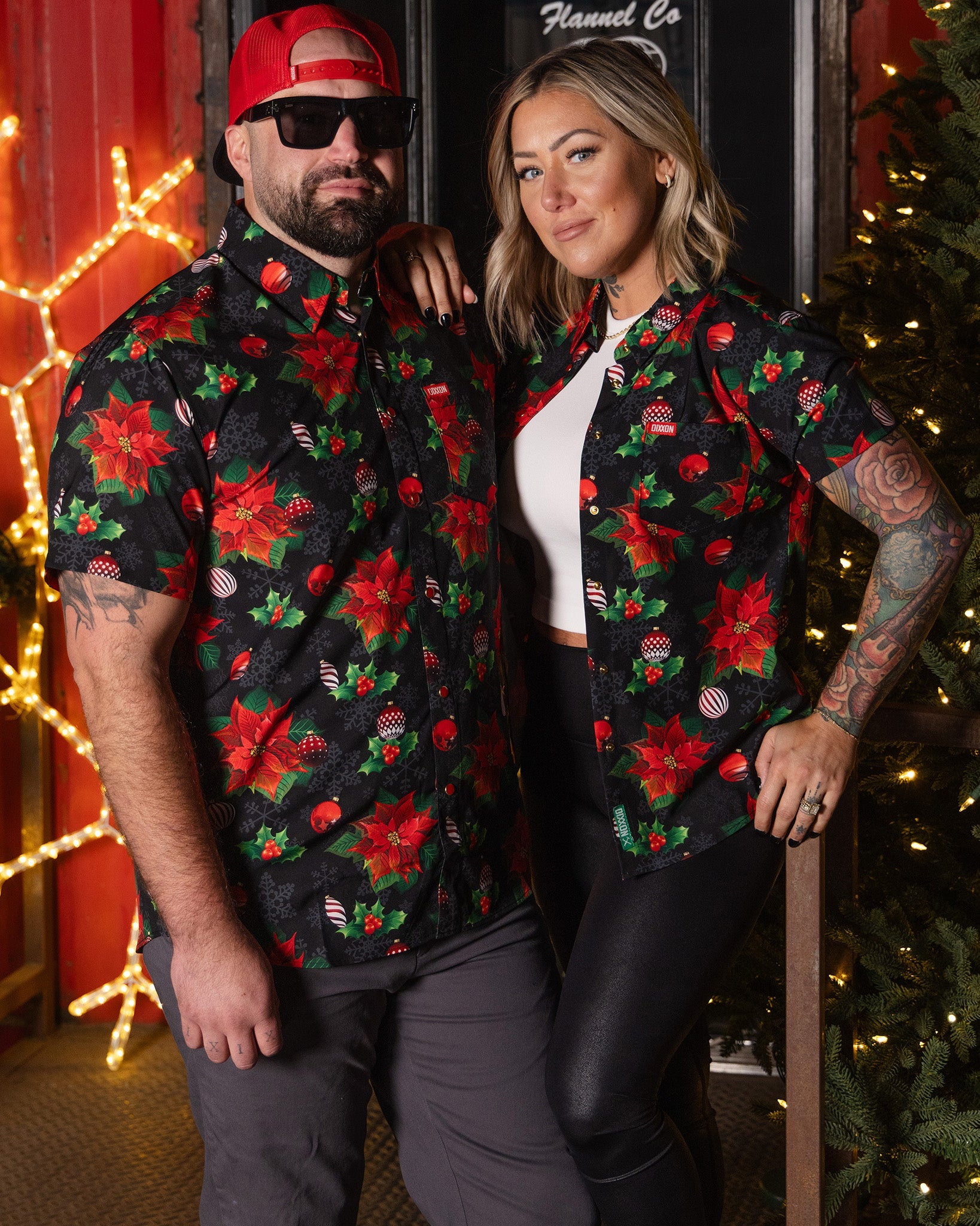 Festive Floral Party Shirt | Dixxon Flannel Co.