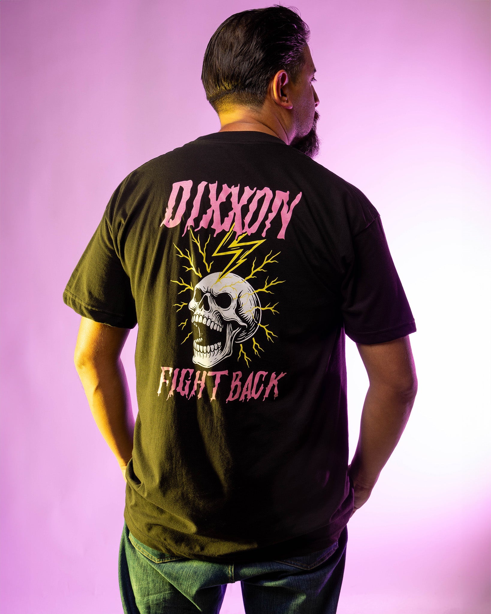 Fight Back T-Shirt  - Black - Dixxon Flannel Co.