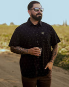 Finney Party Shirt - Black & Gold - Dixxon Flannel Co.