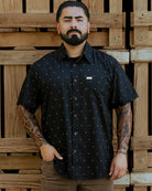Finney Party Shirt - Black & Gold - Dixxon Flannel Co.