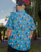 Flingle Party Shirt - Blue - Dixxon Flannel Co.