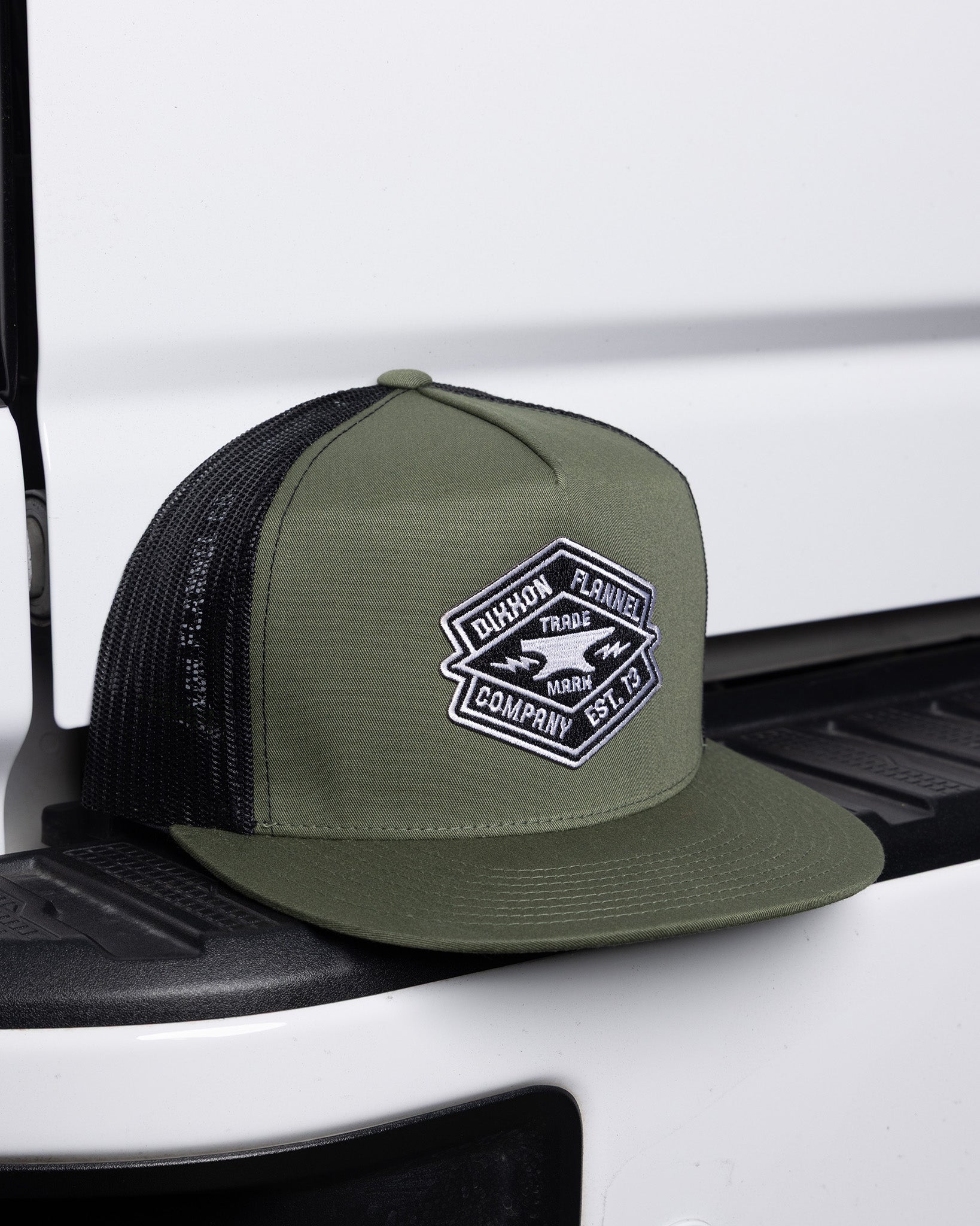 Forged Flat Bill Trucker Snapback - Dixxon Flannel Co.