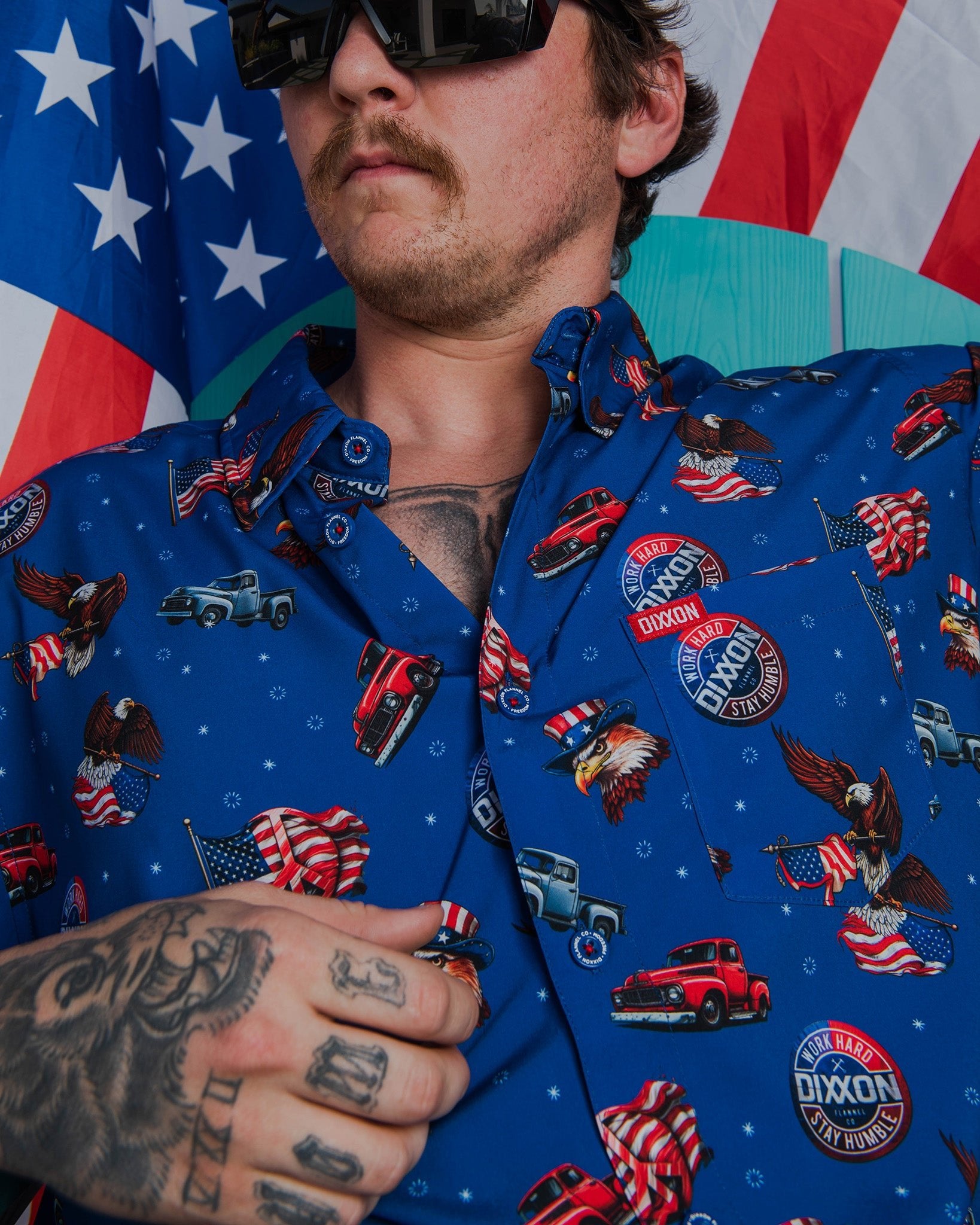 Freedom Party Shirt - Dixxon Flannel Co.