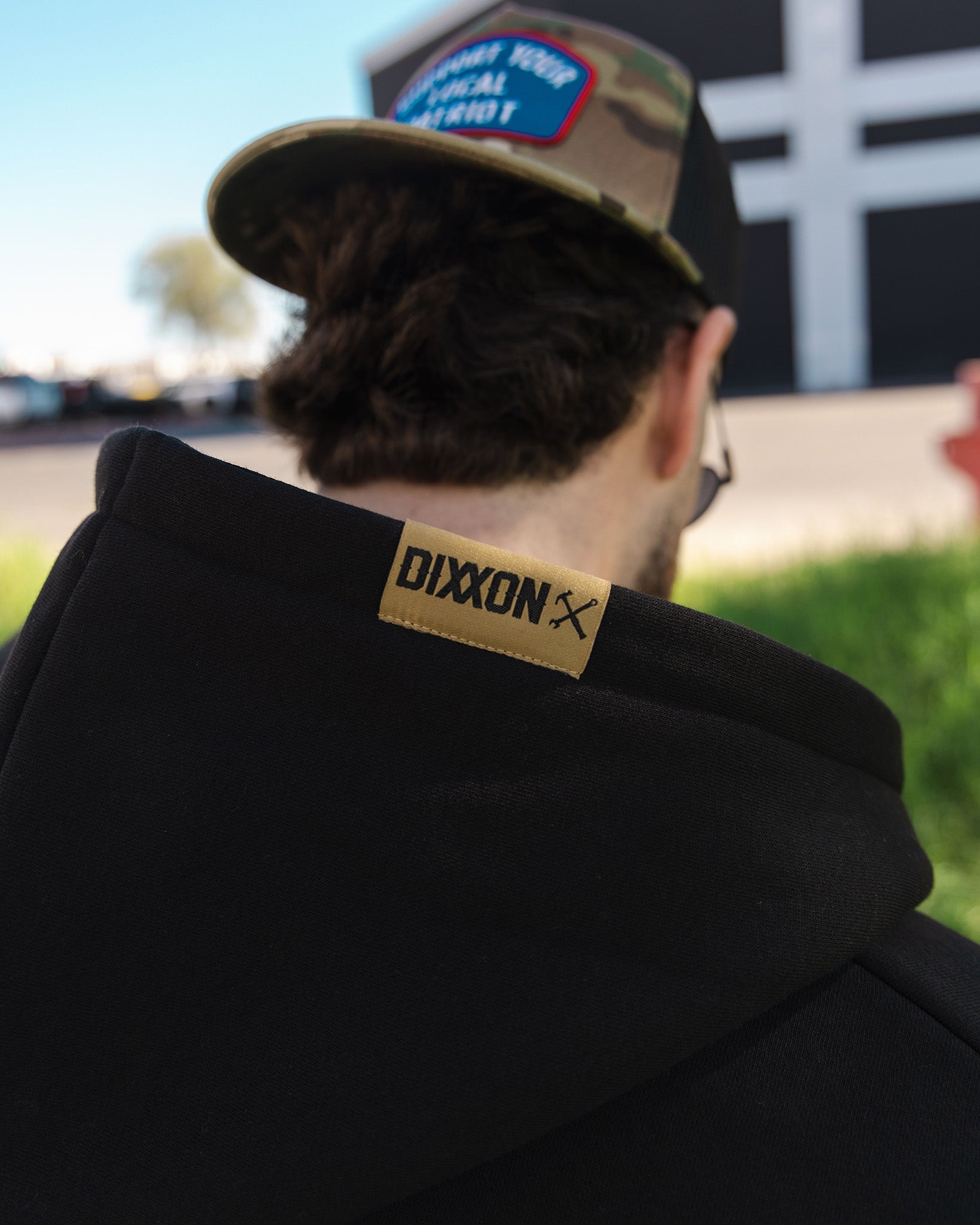 Freedom Zip Up Hoodie - Black | Dixxon Flannel Co. - Shop Now