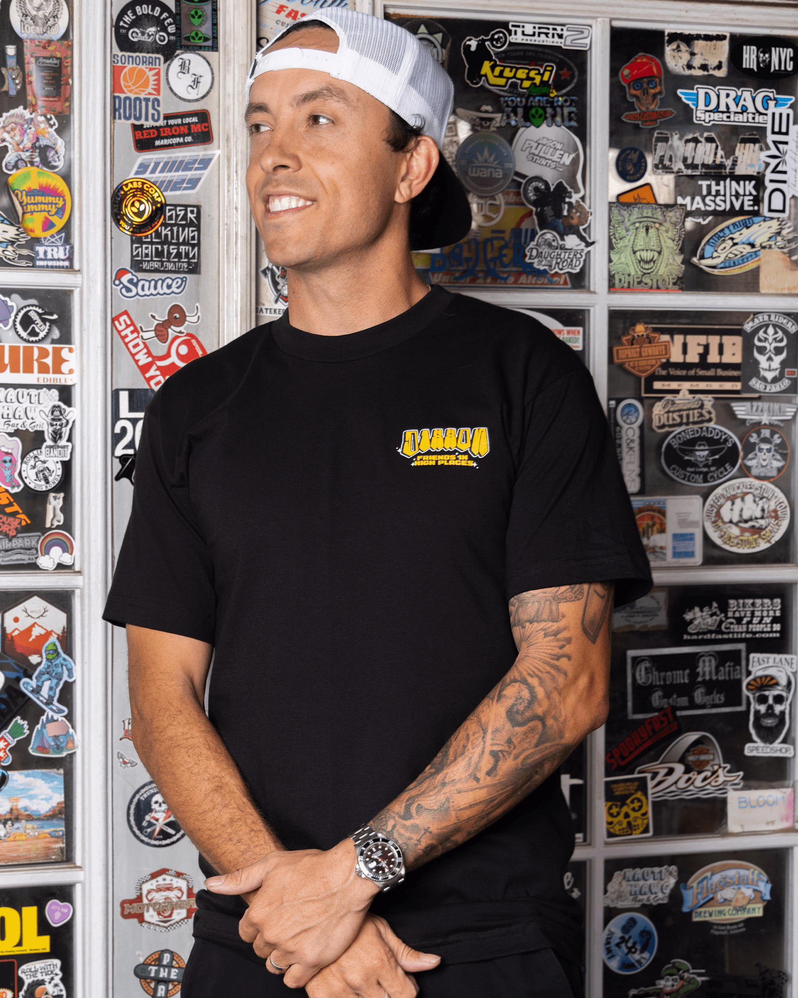 Friends In High Places T-Shirt - Black - Dixxon Flannel Co.