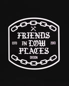 Friends in Low Places 6" Die Cut Sticker - Dixxon Flannel Co.