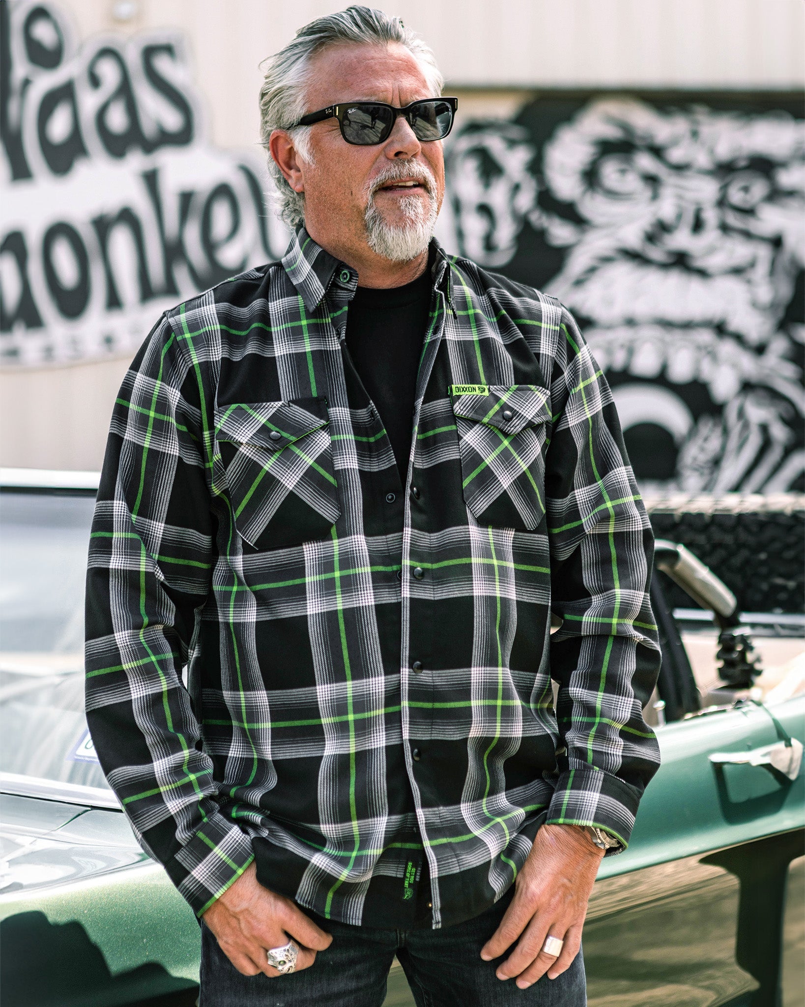 Dixxon Flannels Flannel And Biker Shorts Gas Monkey Garage Flannel