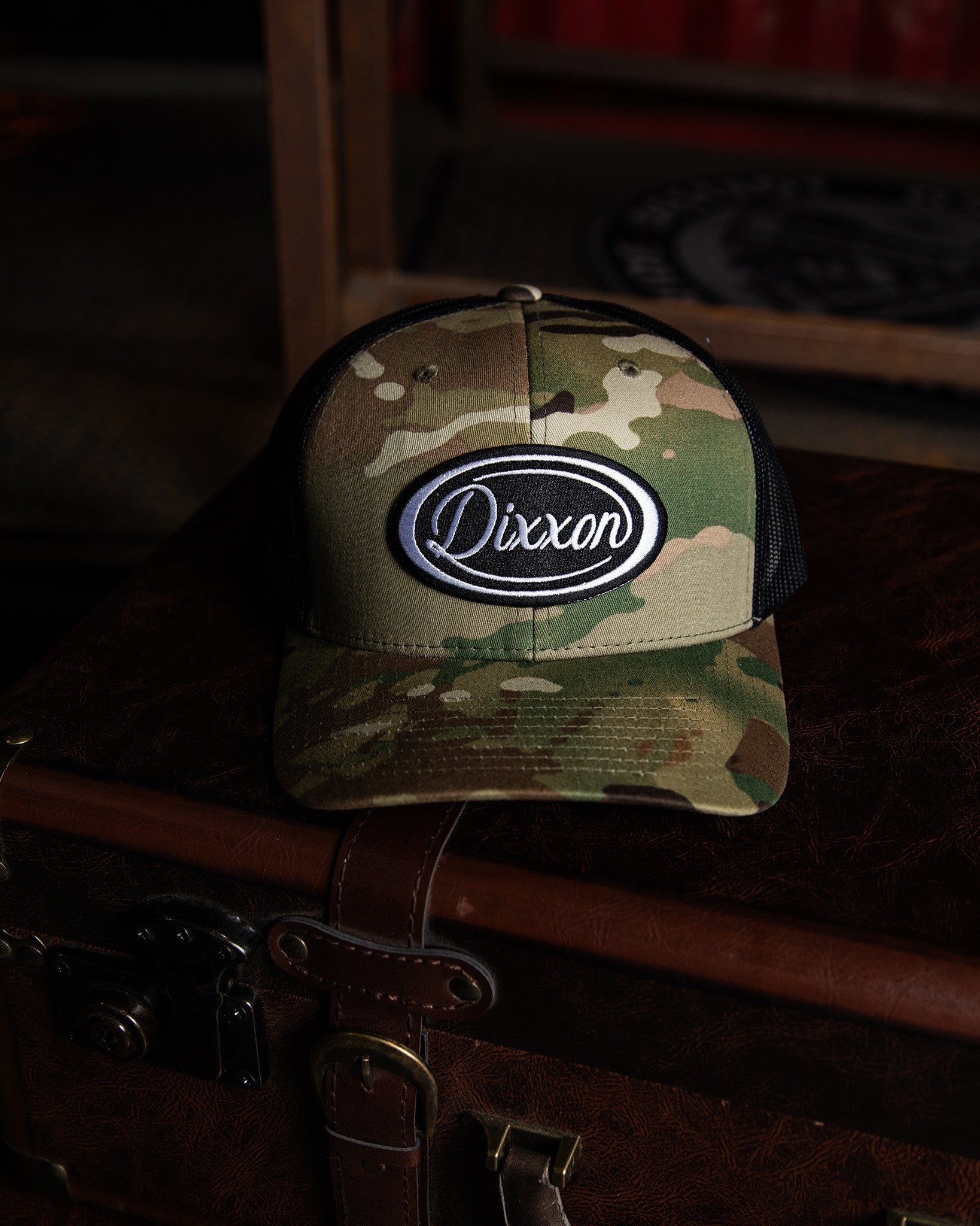 Gas Station Curved Bill Trucker Snapback - Dixxon Flannel Co.