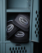Gas Station Flat Bill Trucker Snapback - Dixxon Flannel Co.