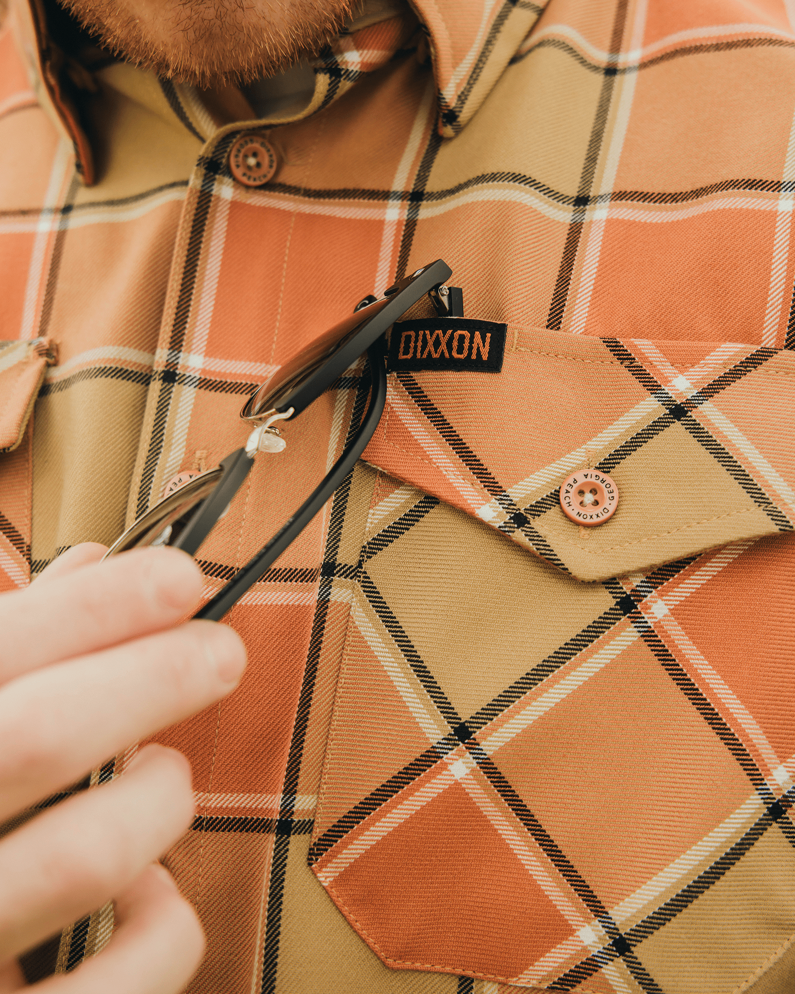 Georgia Peach Flannel - Dixxon Flannel Co.