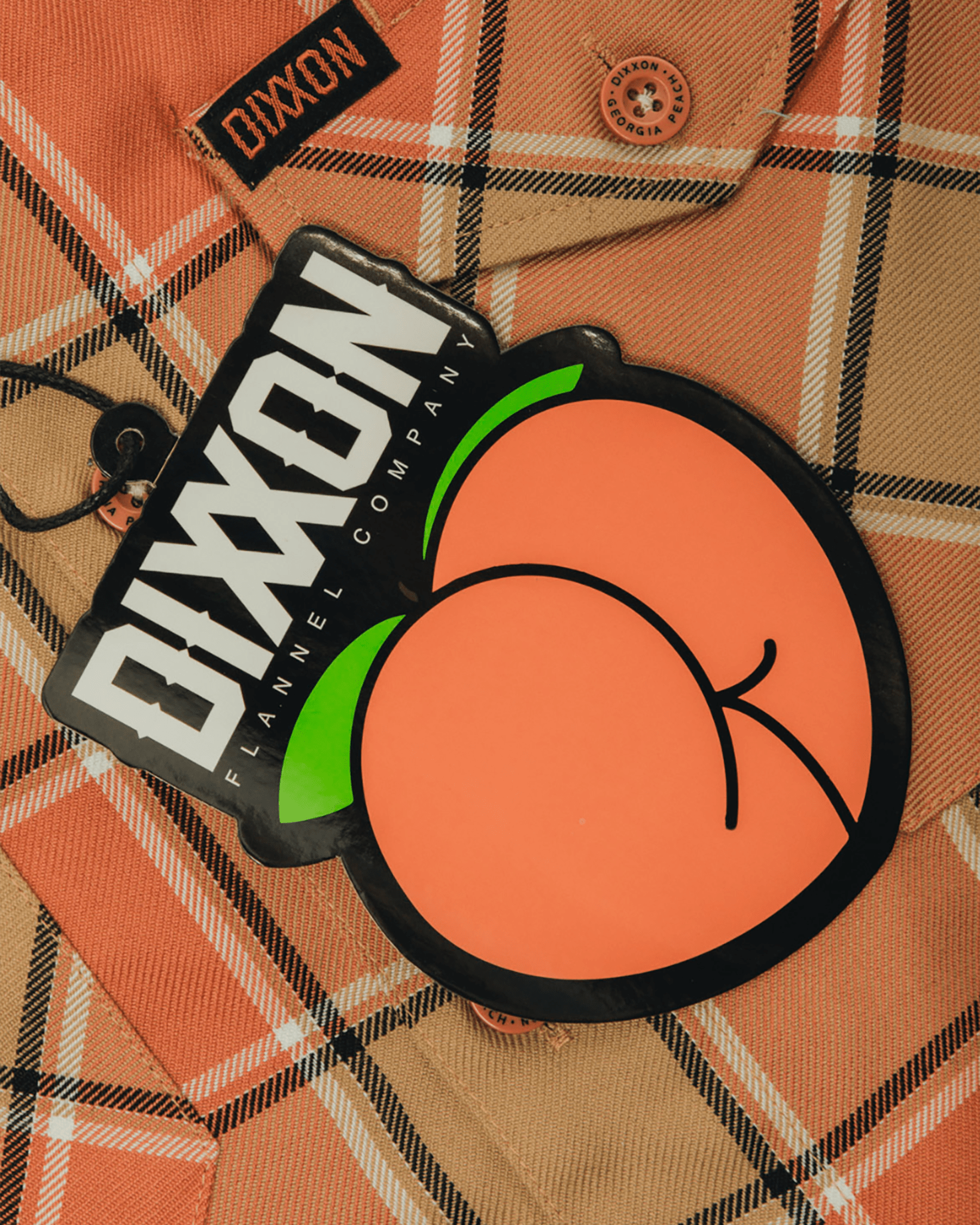 Georgia Peach Flannel - Dixxon Flannel Co.