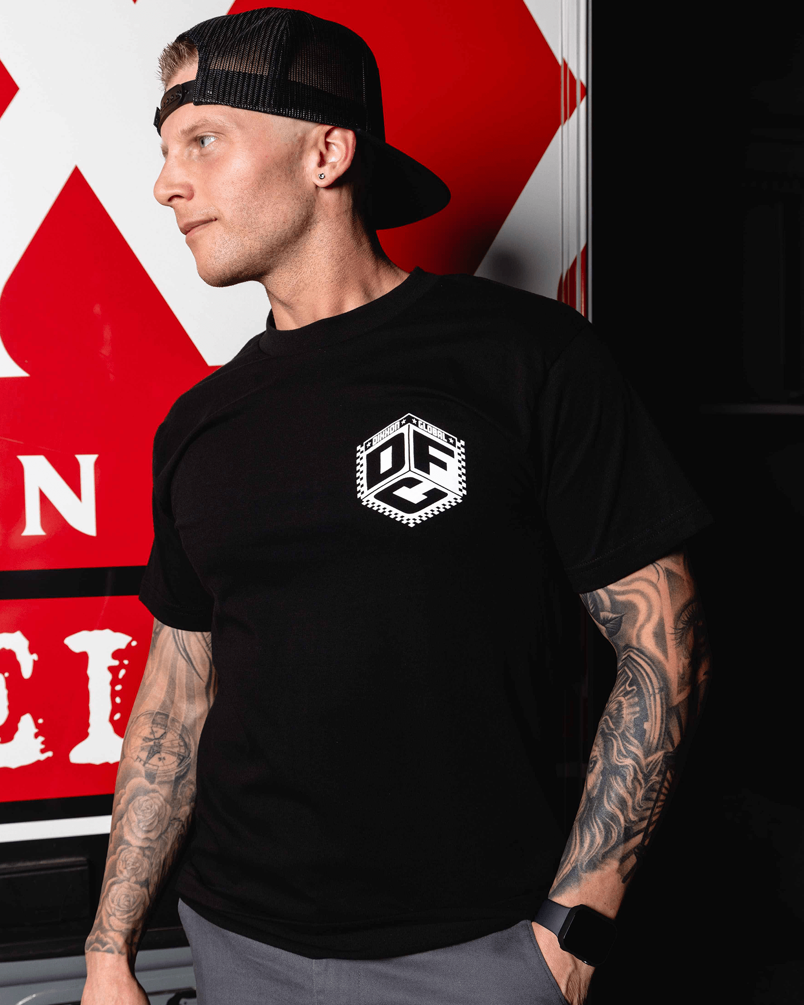 Global T-Shirt - Black 2.0 - Dixxon Flannel Co.